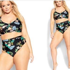 NEWT City Chic Floral Swim BOTTOMS